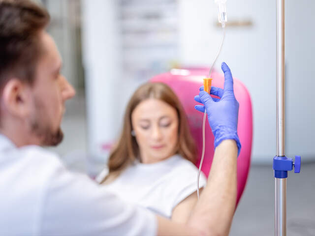 Réglage perfusion